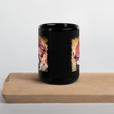 A Rhythm All Her Own Black Glossy Mug - Beyond T-shirts